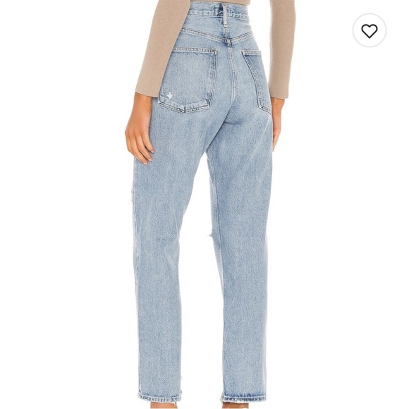 AGOLDE 90's Mid Rise Loose Fit in Captured - Picture 2 of 8
